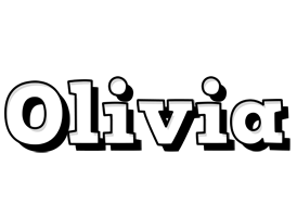 Olivia snowing logo