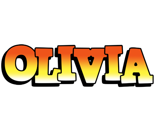 Olivia sunset logo