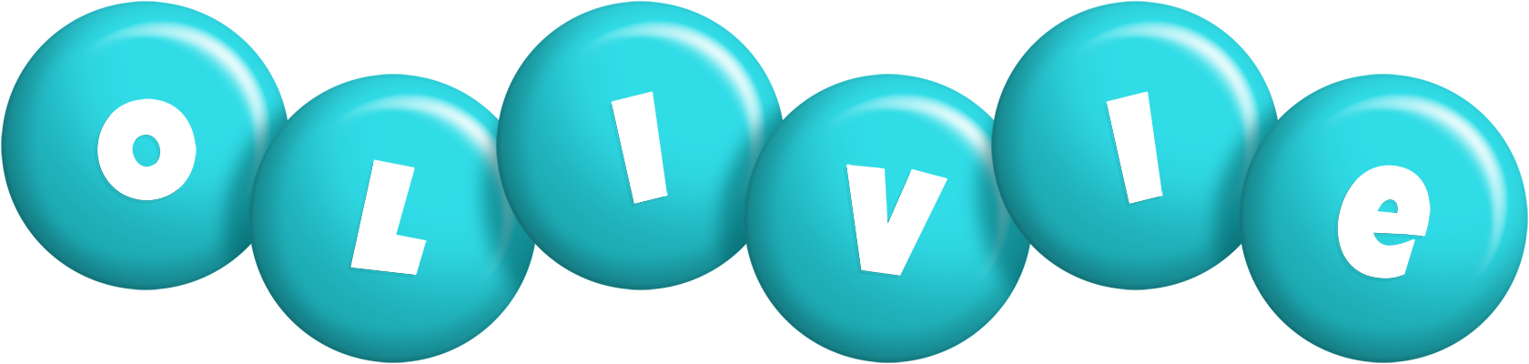 Olivie candy-azur logo
