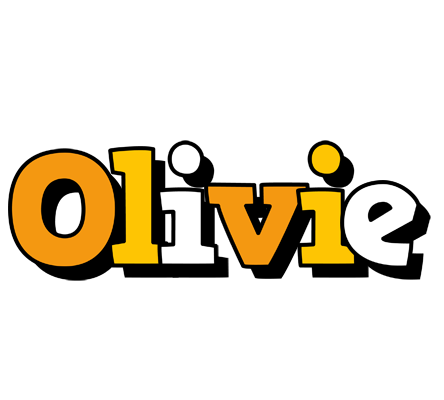 Olivie cartoon logo