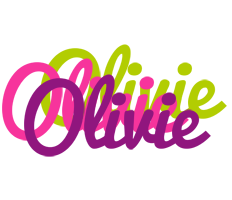 Olivie flowers logo