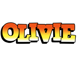 Olivie sunset logo