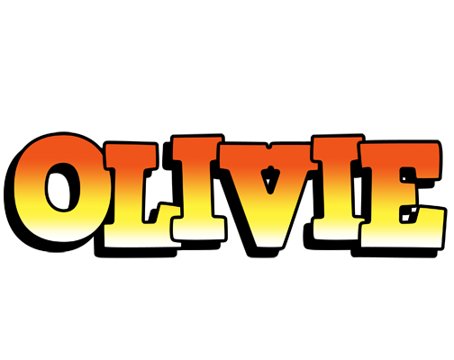 Olivie sunset logo