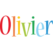 Olivier birthday logo