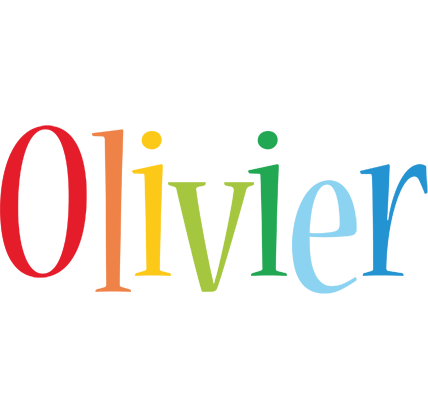 Olivier birthday logo