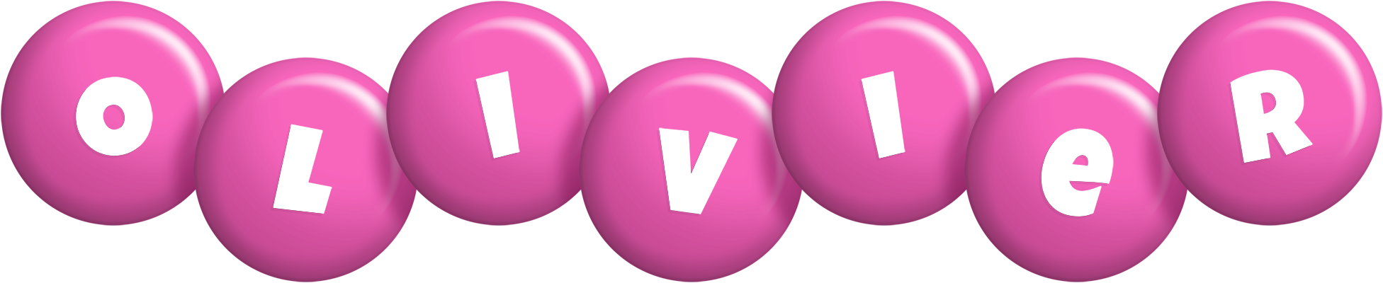 Olivier candy-pink logo