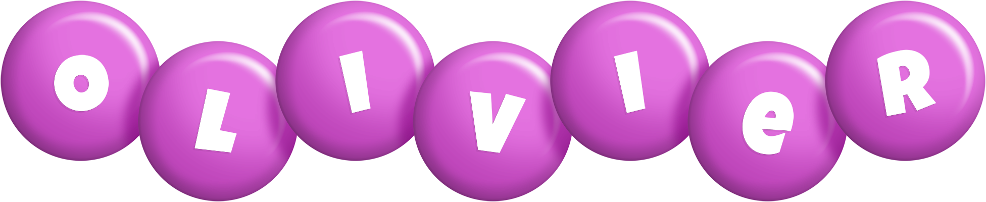Olivier candy-purple logo