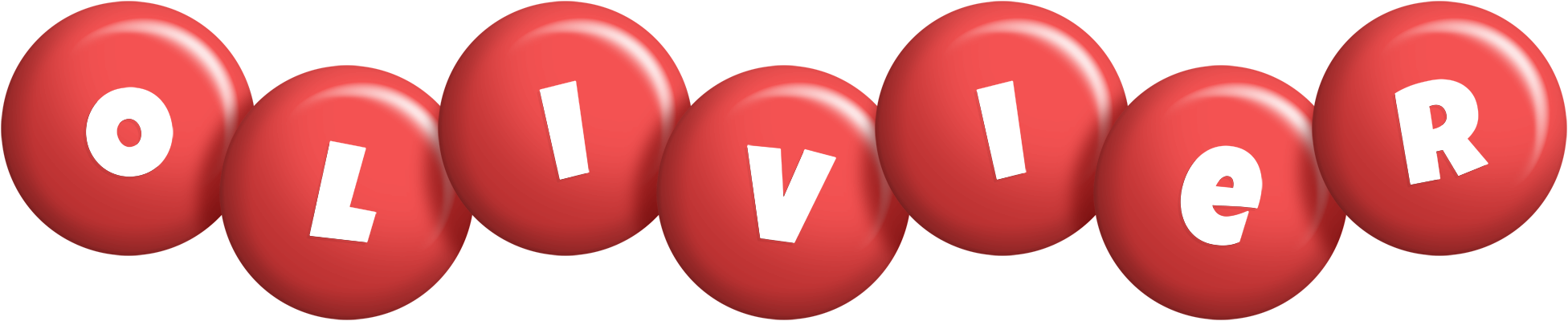 Olivier candy-red logo