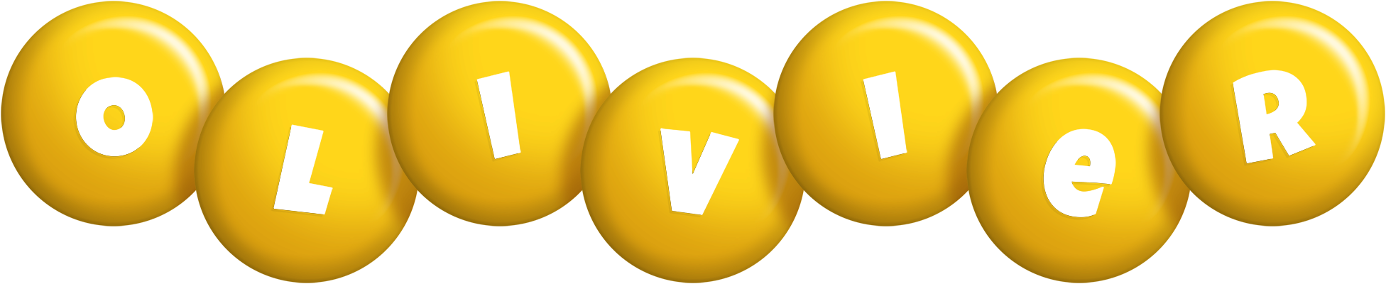 Olivier candy-yellow logo