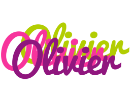 Olivier flowers logo