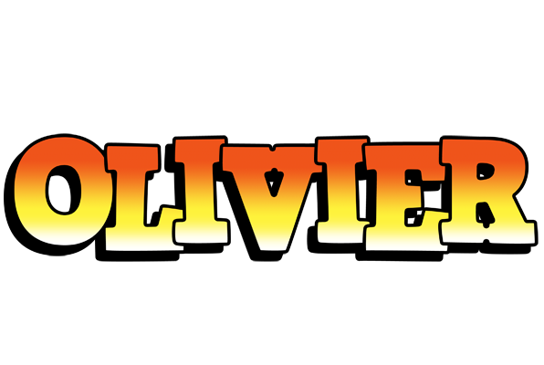 Olivier sunset logo