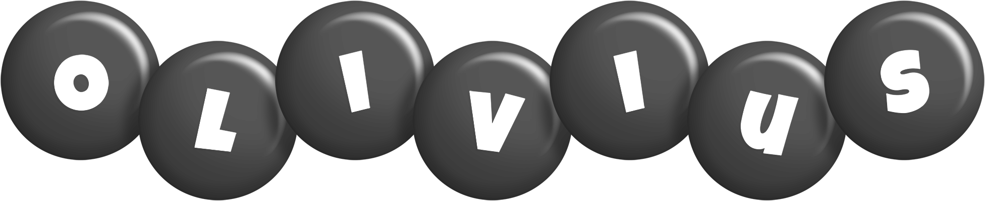 Olivius candy-black logo