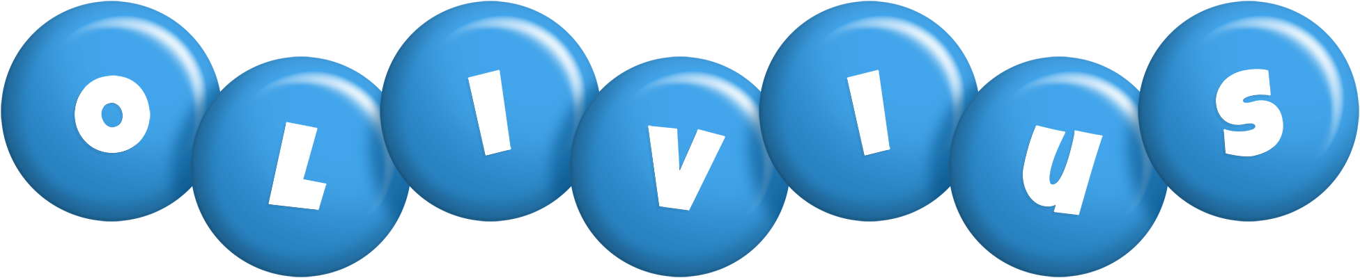 Olivius candy-blue logo