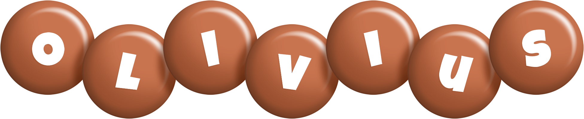 Olivius candy-brown logo