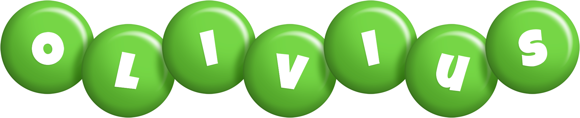Olivius candy-green logo