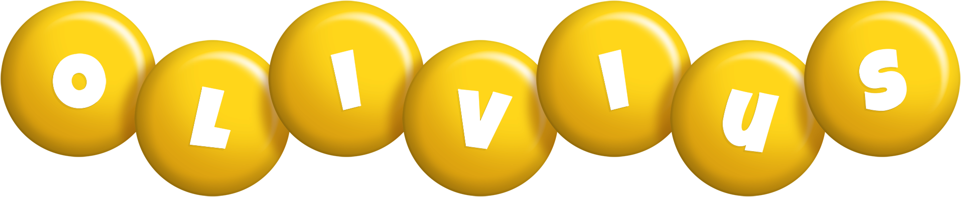 Olivius candy-yellow logo