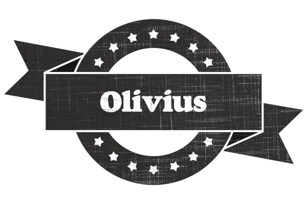 Olivius grunge logo
