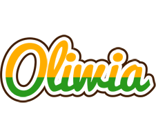 Oliwia banana logo