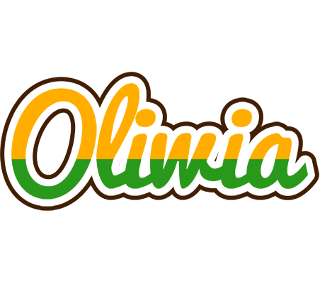 Oliwia banana logo