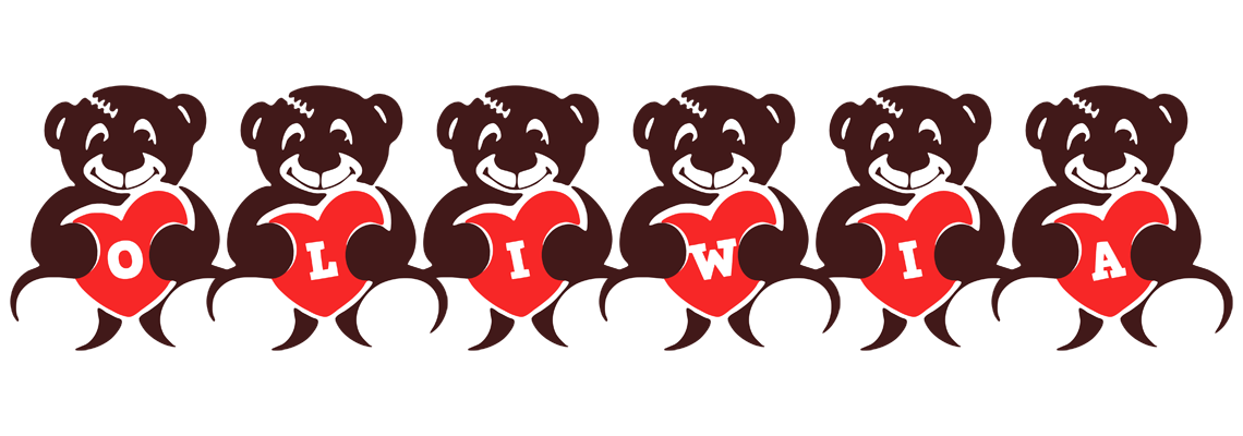 Oliwia bear logo