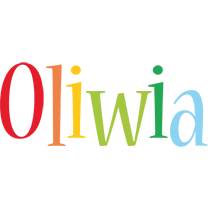 Oliwia birthday logo