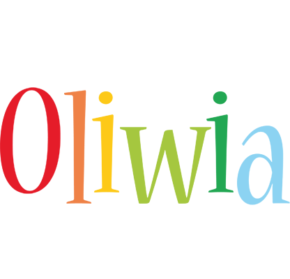 Oliwia birthday logo