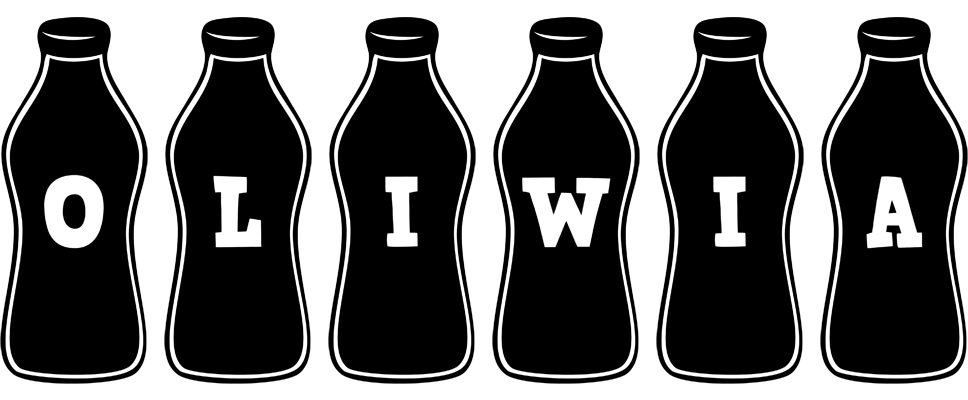 Oliwia bottle logo