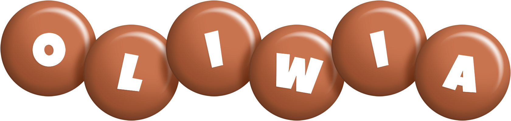 Oliwia candy-brown logo