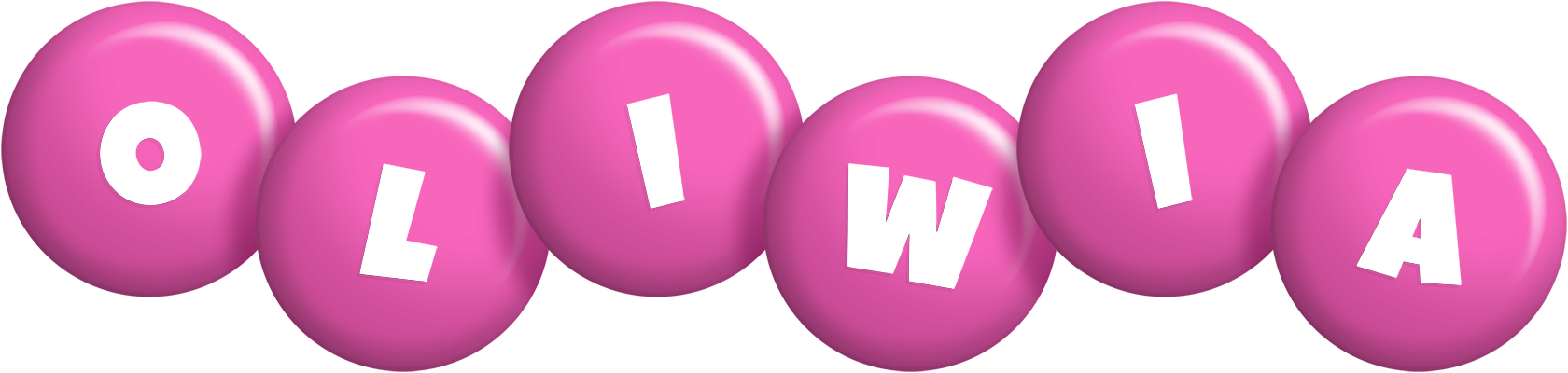 Oliwia candy-pink logo
