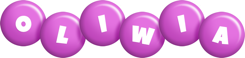 Oliwia candy-purple logo