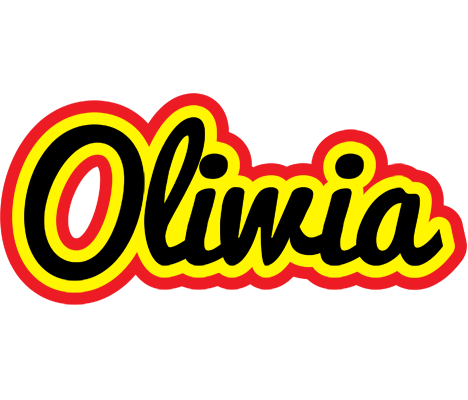 Oliwia flaming logo