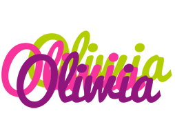 Oliwia flowers logo