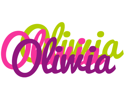 Oliwia flowers logo