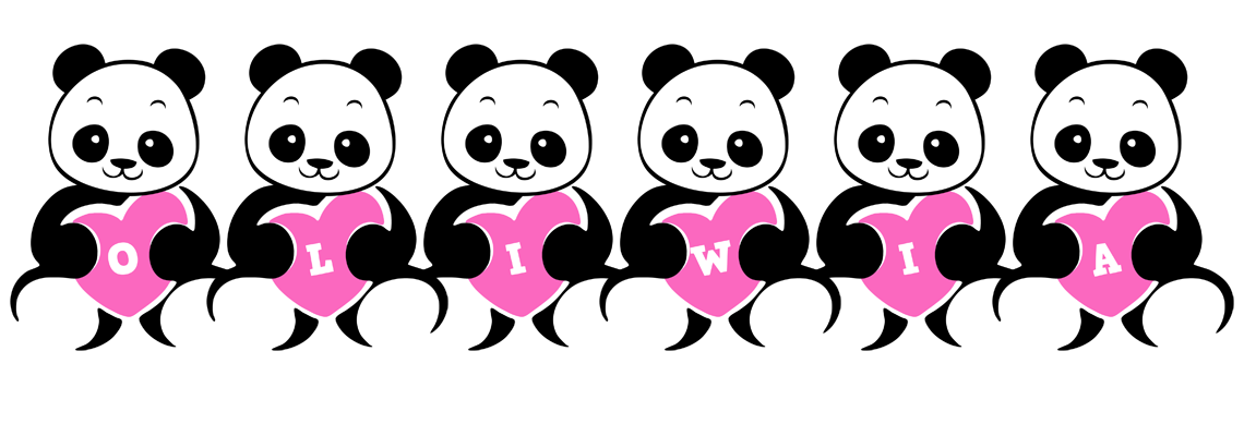 Oliwia love-panda logo