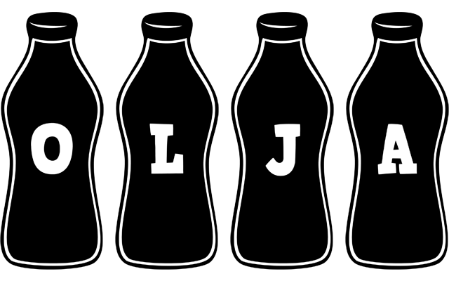 Olja bottle logo