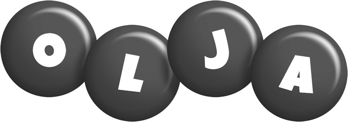 Olja candy-black logo