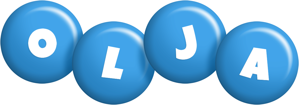 Olja candy-blue logo