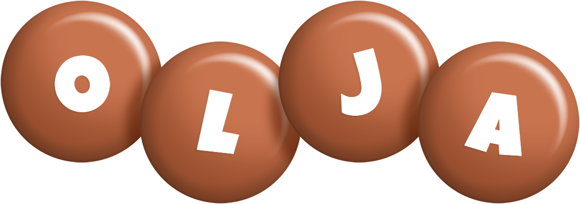 Olja candy-brown logo