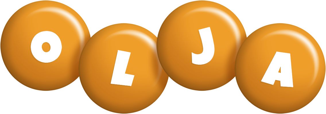 Olja candy-orange logo