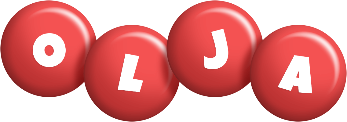 Olja candy-red logo