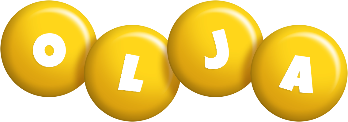 Olja candy-yellow logo