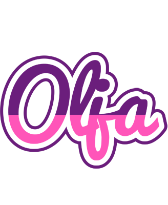 Olja cheerful logo