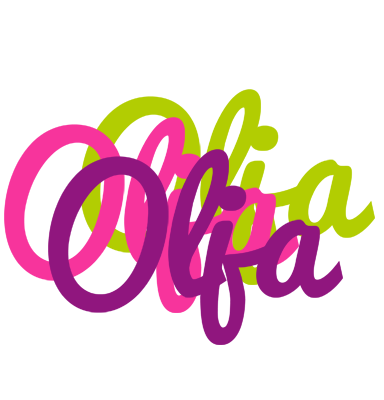 Olja flowers logo