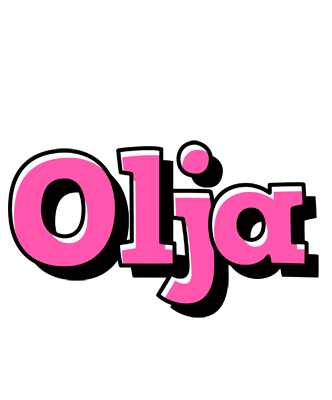 Olja girlish logo