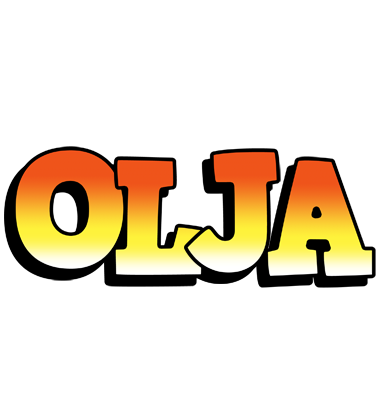 Olja sunset logo