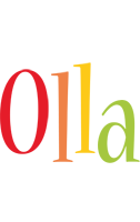 Olla birthday logo