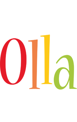 Olla birthday logo