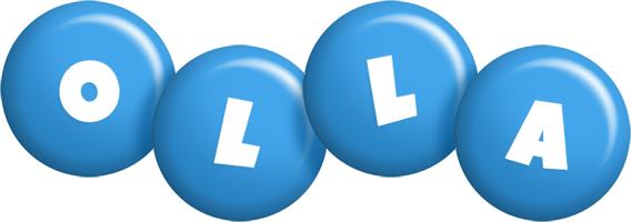 Olla candy-blue logo