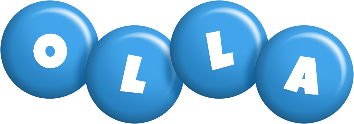 Olla candy-blue logo