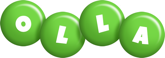 Olla candy-green logo